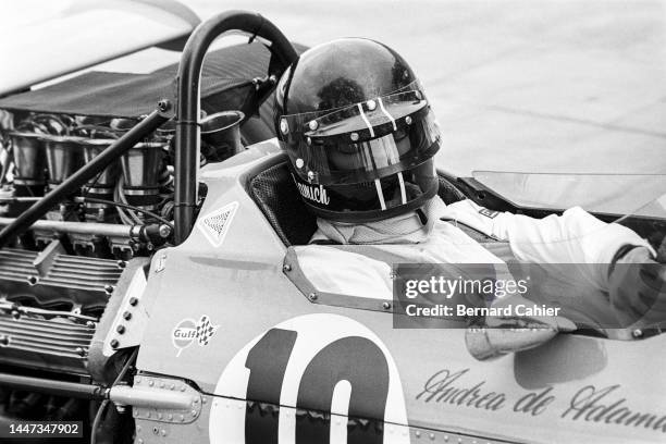 Andrea de Adamich, McLaren-Alfa Romeo M7A, Grand Prix of Monaco, Circuit de Monaco, 10 May 1970.