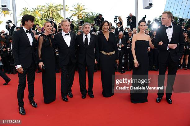 Frida Giannini; Patrizio di Marco James Woods, Robert De Niro, Grace Hightower, Jennifer Connelly and Paul Bettany attend the Once Upon A Time...