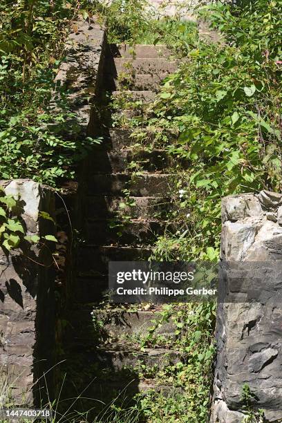 old stone and brick structure in pennsylvania - valley forge national historic park stock pictures, royalty-free photos & images