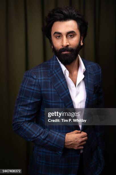 Ranbir Kapoor poses during his portrait session at the Red Sea International Film Festival on December 07, 2022 in Jeddah, Saudi Arabia.