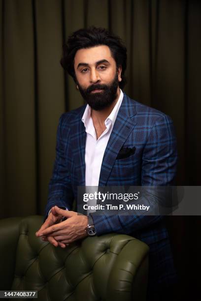 Ranbir Kapoor poses during his portrait session at the Red Sea International Film Festival on December 07, 2022 in Jeddah, Saudi Arabia.