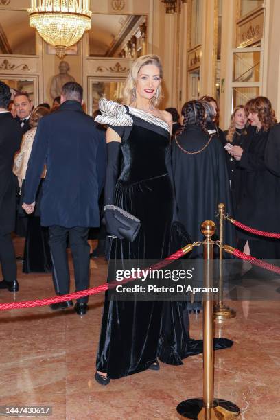 Laura Morino Teso attends the 2022-2023 Season Inauguration at Teatro Alla Scala on December 07, 2022 in Milan, Italy.