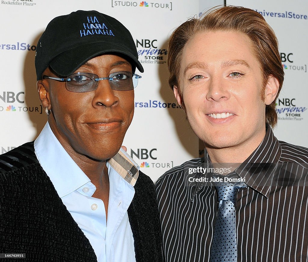 "Celebrity Apprentice" Finalists Arsenio Hall And Clay Aiken Meet And Greet