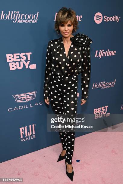 Lisa Rinna attends The Hollywood Reporter 2022 Power 100 Women in Entertainment presented by Lifetime at Fairmont Century Plaza on December 07, 2022...