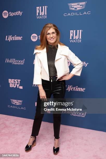 Connie Britton attends The Hollywood Reporter's Women In Entertainment Gala presented by Lifetime on December 07, 2022 in Los Angeles, California.