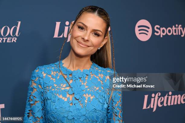 Maria Menounos attends The Hollywood Reporter 2022 Power 100 Women in Entertainment presented by Lifetime at Fairmont Century Plaza on December 07,...