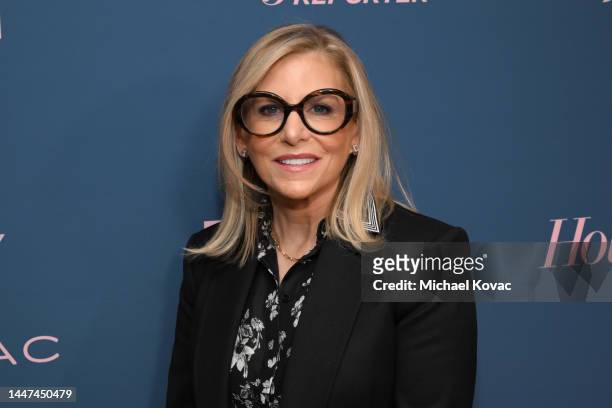 Dawn Ostroff attends The Hollywood Reporter 2022 Power 100 Women in Entertainment presented by Lifetime at Fairmont Century Plaza on December 07,...