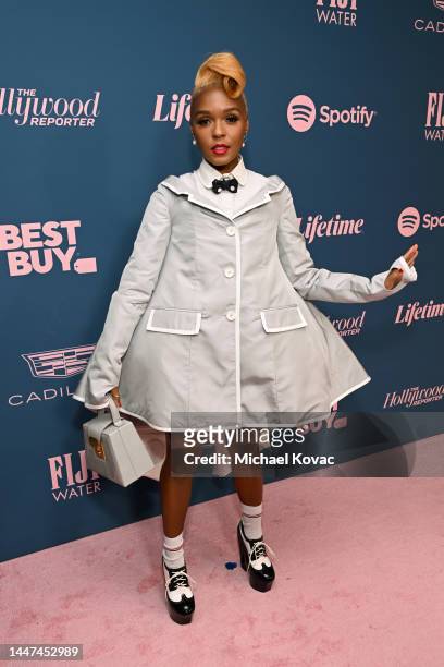 Janelle Monáe attends The Hollywood Reporter 2022 Power 100 Women in Entertainment presented by Lifetime at Fairmont Century Plaza on December 07,...