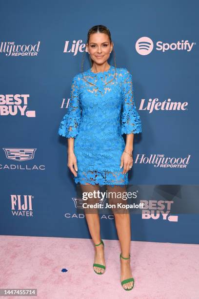 Maria Menounos attends The Hollywood Reporter's Women In Entertainment Gala presented by Lifetime on December 07, 2022 in Los Angeles, California.