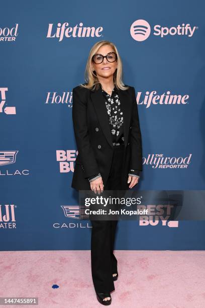 Dawn Ostroff attends The Hollywood Reporter's Women In Entertainment Gala presented by Lifetime on December 07, 2022 in Los Angeles, California.