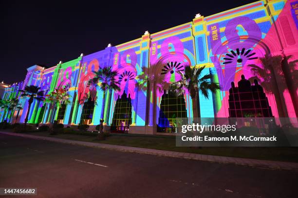 General view of the exterior of the Ritz Carlton on Day 7 of the Red Sea International Film Festival on December 07, 2022 in Jeddah, Saudi Arabia.