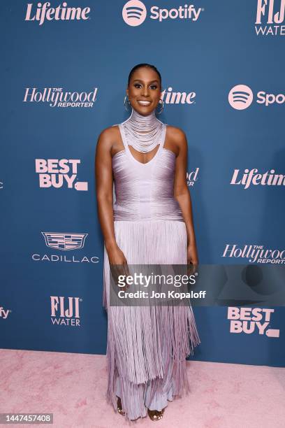 Issa Rae attends The Hollywood Reporter's Women In Entertainment Gala presented by Lifetime on December 07, 2022 in Los Angeles, California.
