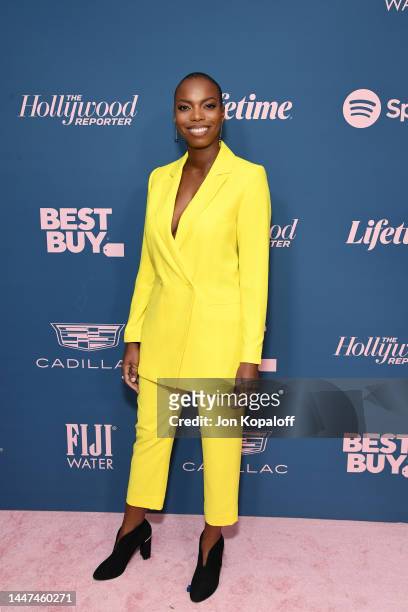 Sasheer Zamata attends The Hollywood Reporter's Women In Entertainment Gala presented by Lifetime on December 07, 2022 in Los Angeles, California.