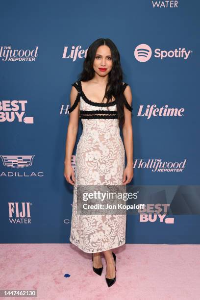 Jurnee Smollett attends The Hollywood Reporter's Women In Entertainment Gala presented by Lifetime on December 07, 2022 in Los Angeles, California.