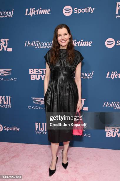 Geena Davis attends The Hollywood Reporter's Women In Entertainment Gala presented by Lifetime on December 07, 2022 in Los Angeles, California.