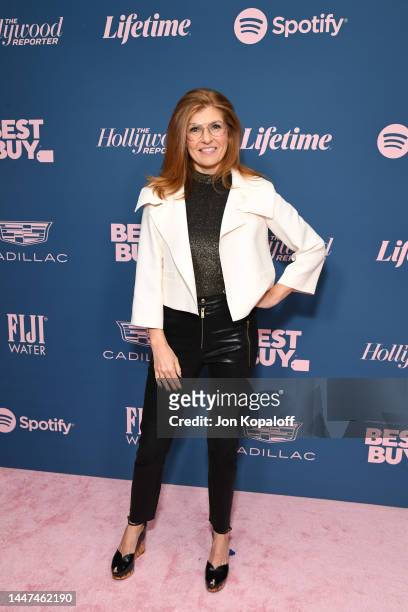 Connie Britton attends The Hollywood Reporter's Women In Entertainment Gala presented by Lifetime on December 07, 2022 in Los Angeles, California.