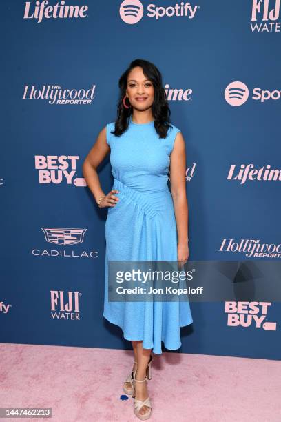 Cynthia Addai-Robinson attends The Hollywood Reporter's Women In Entertainment Gala presented by Lifetime on December 07, 2022 in Los Angeles,...