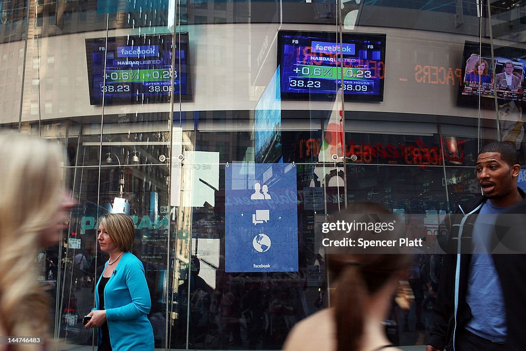 Facebook Debuts As Public Company With Initial Public Offering On NASDAQ Exchange