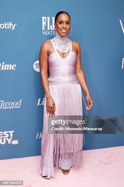 Issa Rae attends The Hollywood Reporter's Women In Entertainment Gala presented by Lifetime on December 07, 2022 in Los Angeles, California.