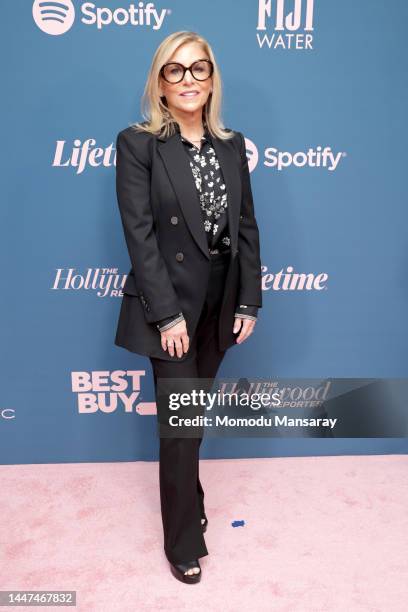 Dawn Ostroff attends The Hollywood Reporter's Women In Entertainment Gala presented by Lifetime on December 07, 2022 in Los Angeles, California.