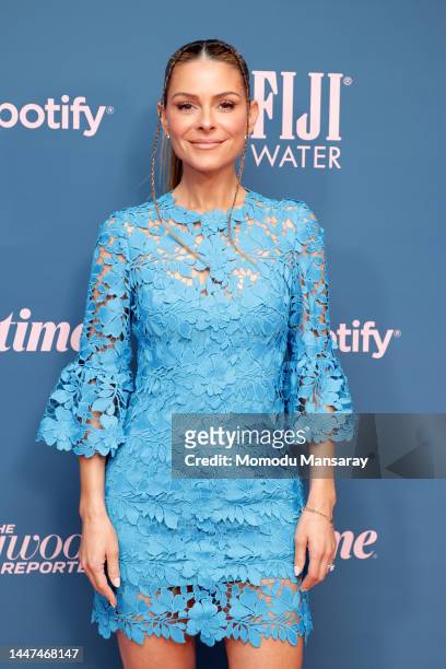 Maria Menounos attends The Hollywood Reporter's Women In Entertainment Gala presented by Lifetime on December 07, 2022 in Los Angeles, California.