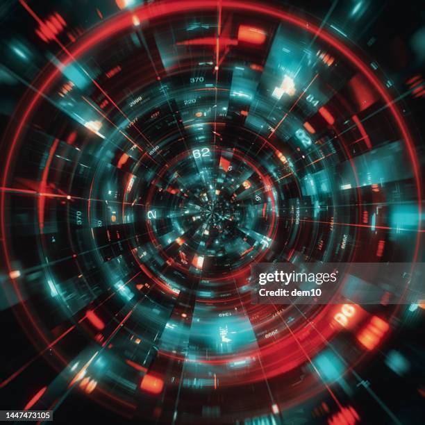 futuristic technology backgrounds - hud graphical user interface stock illustrations