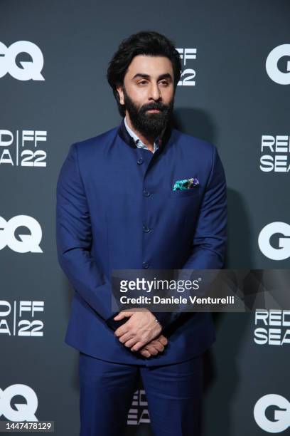 Ranbir Kapoor attends the GQ Dinner at the Red Sea International Film Festival on December 07, 2022 in Jeddah, Saudi Arabia.