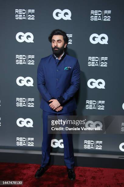 Ranbir Kapoor attends the GQ Dinner at the Red Sea International Film Festival on December 07, 2022 in Jeddah, Saudi Arabia.