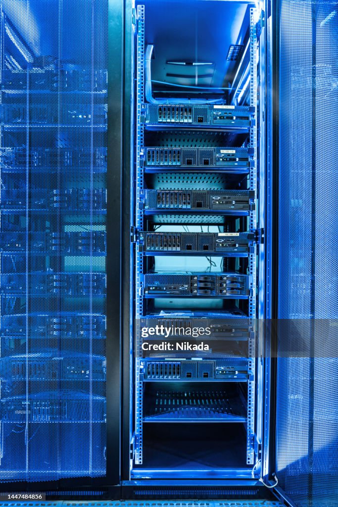 Computer Network Server Room High-Res Stock Photo - Getty Images