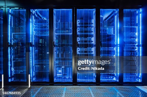 Computer network server room Computer network server room