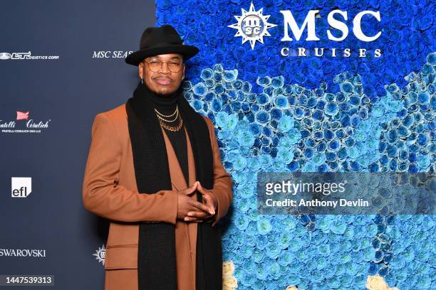 Grammy Award winning singer and songwriter, Ne-Yo, attends the MSC Seascape Naming Ceremony on December 07, 2022 in New York City.