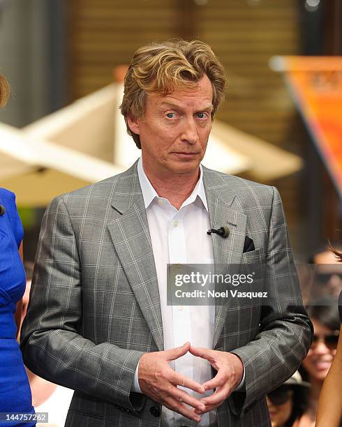Nigel Lythgoe visits "Extra" at The Grove on May 18, 2012 in Los Angeles, California.