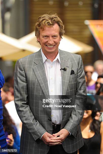 Nigel Lythgoe visits "Extra" at The Grove on May 18, 2012 in Los Angeles, California.