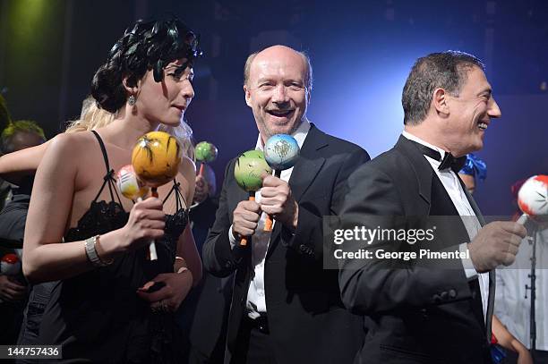 Director Paul Haggis attends the Haiti Carnival in Cannes Benefitting J/P HRO, Artists for Peace and Justice & Happy Hearts Fund Presented By Armani...