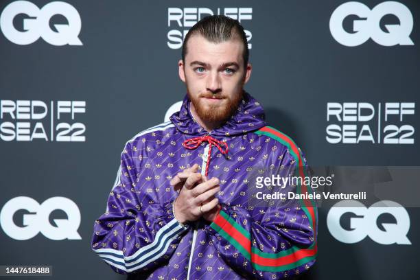 Angus Cloud attends the GQ Dinner at the Red Sea International Film Festival on December 07, 2022 in Jeddah, Saudi Arabia.