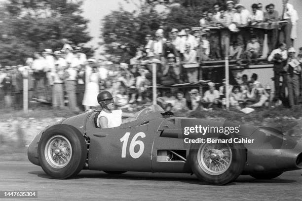 Bruce Halford, Maserati 250F, Grand Prix of Italy, Autodromo Nazionale Monza, 08 September 1957.