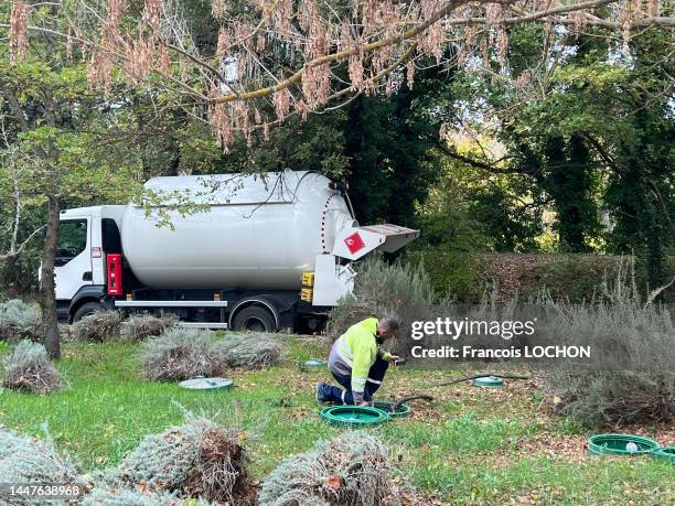 Camion de livraison de gaz le 21 novembre 2022.