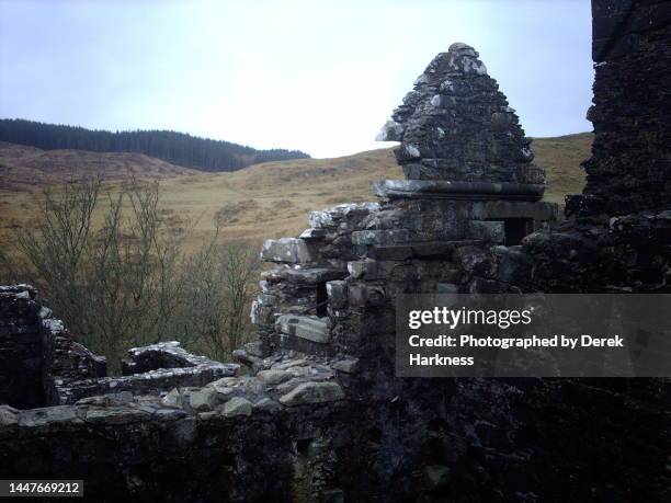 carnasserie castle in argyle scotland - argyle stock pictures, royalty-free photos & images