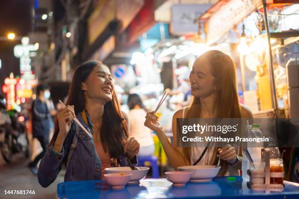 eating, food, street food, travel, - khao san road stock pictures, royalty-free photos & images