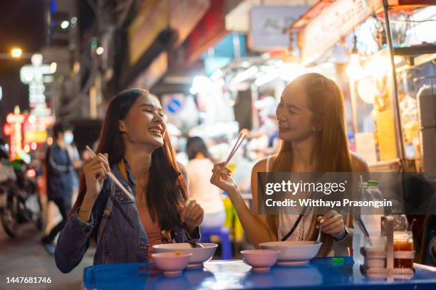 eating, food, street food, travel, - khao san road bildbanksfoton och bilder