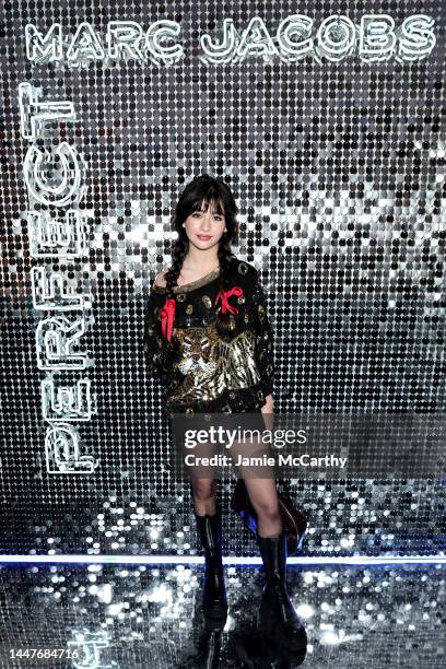 Malina Weissman attends The Marc Jacobs Perfect Party at Hotel Chelsea on December 07, 2022 in New York City.