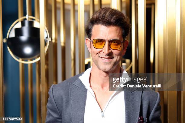Hrithik Roshan poses during his “In Conversation” at the Red Sea International Film Festival on December 08, 2022 in Jeddah, Saudi Arabia.