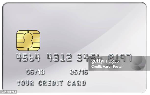 blank credit card - charging stock illustrations