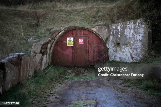 Sealed mine shaft at the former Woodhouse Colliery site where West Cumbria Mining have been given approval to once again extract coal on December 08,...
