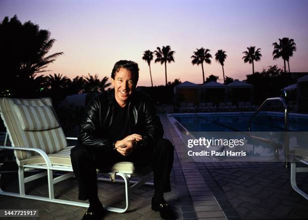Tim Allen of Home Improvement and Jungle 2 photographed February11 1997 at the Four Seasons Hotel, Los Angeles, California