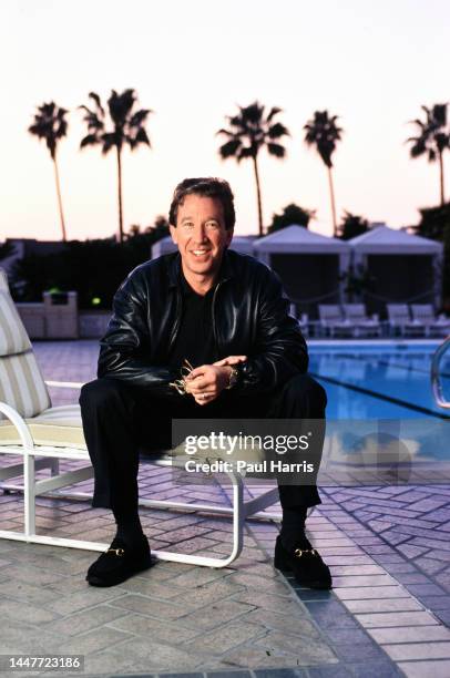 Tim Allen of Home Improvement and Jungle 2 photographed February11 1997 at the Four Seasons Hotel, Los Angeles, California