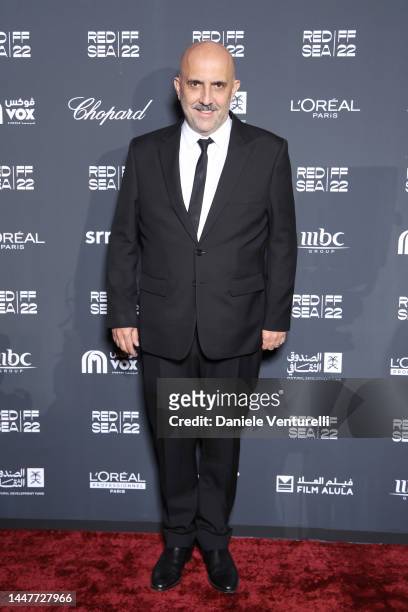 Gaspar Noé attends the Closing Night Gala Red Carpet at the Red Sea International Film Festival on December 08, 2022 in Jeddah, Saudi Arabia.