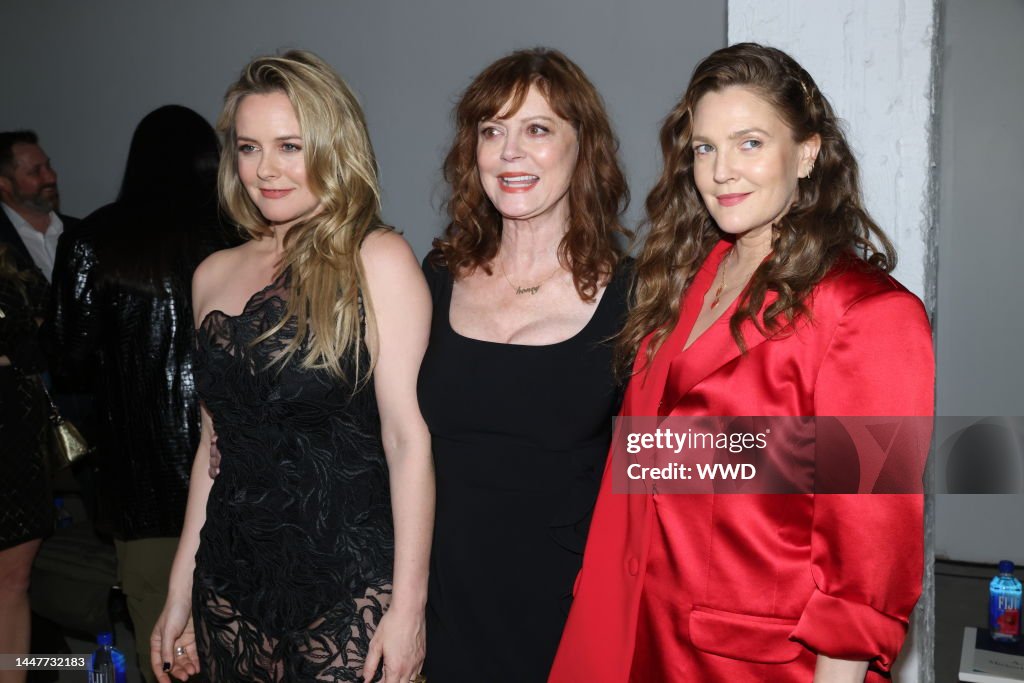 Front row at Christian Siriano RTW Fall 2022