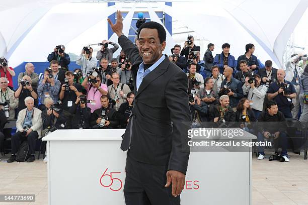 Actor Dwight Henry poses at the 'Beasts Of The Southern Wild' photocall during the 65th Annual Cannes Film Festival at Palais des Festivals on May...