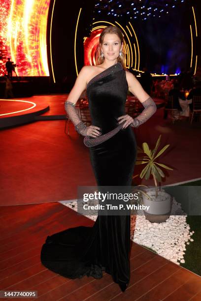 Toni Garrn attends the Closing Night Gala Red Carpet at the Red Sea International Film Festival on December 08, 2022 in Jeddah, Saudi Arabia.